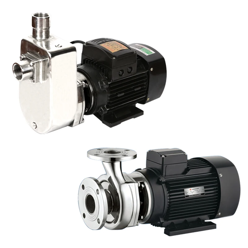 

Explosion proof 304 stainless steel corrosion and high temperature resistant industrial self-priming pump