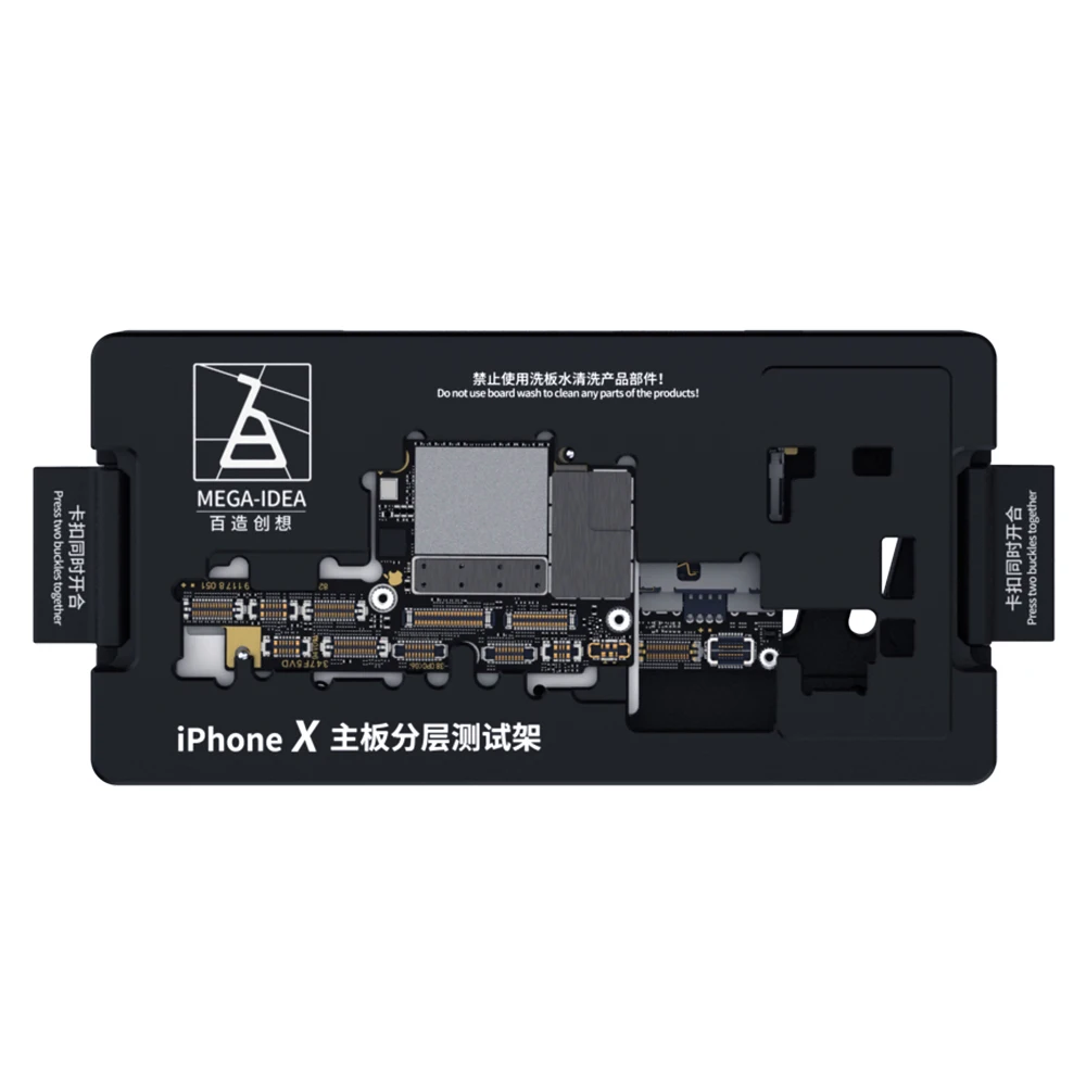 For iPhone X Для iPhone X/XS Max тестовая арматура для материнской платы, Двухуровневая функция материнской платы, тест er Upated от Qianli isoket - Цвет: For iPhone X