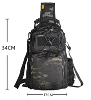 piscifun nylon fishing bag multifunctional waterproof durable single shoulder bag outdoor camping hiking gear fishing tackle bag