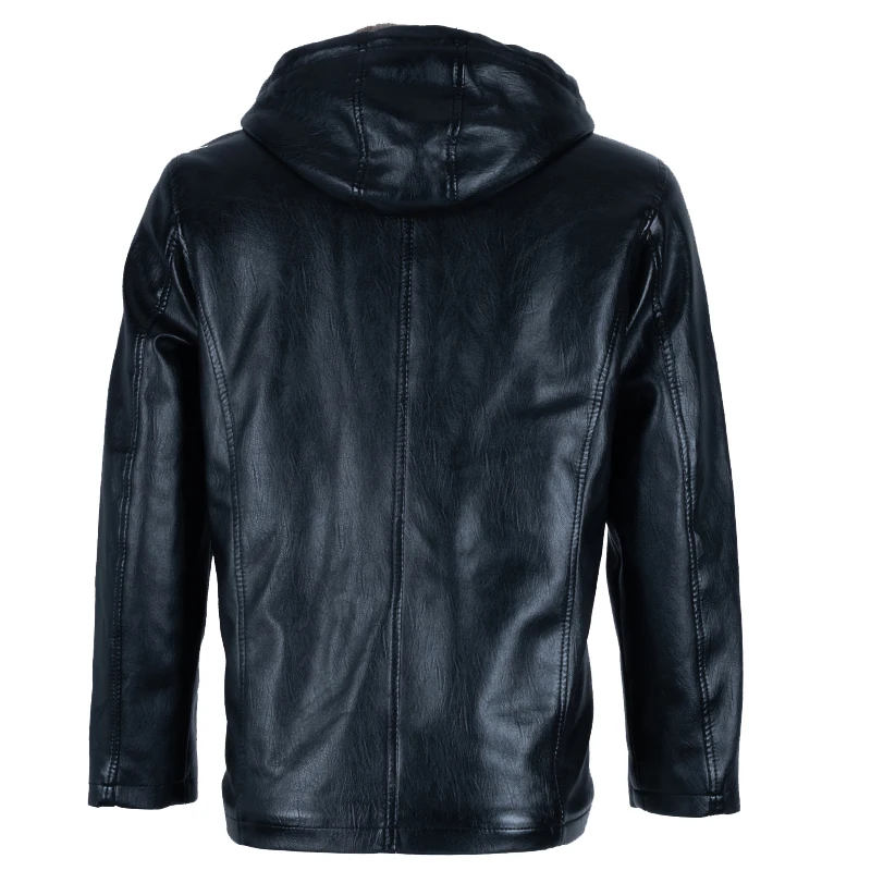 ChangNiu черные Куртки из искусственной кожи с длинными рукавами сезон осень-зима