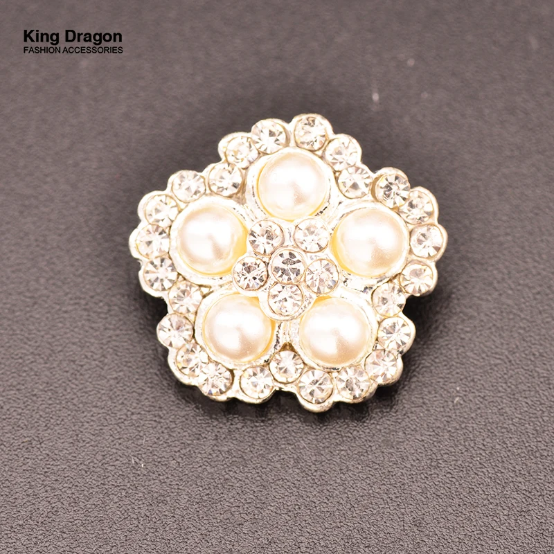 Новое поступление перламутровая петля на пуговице со стразами для рукоделия или