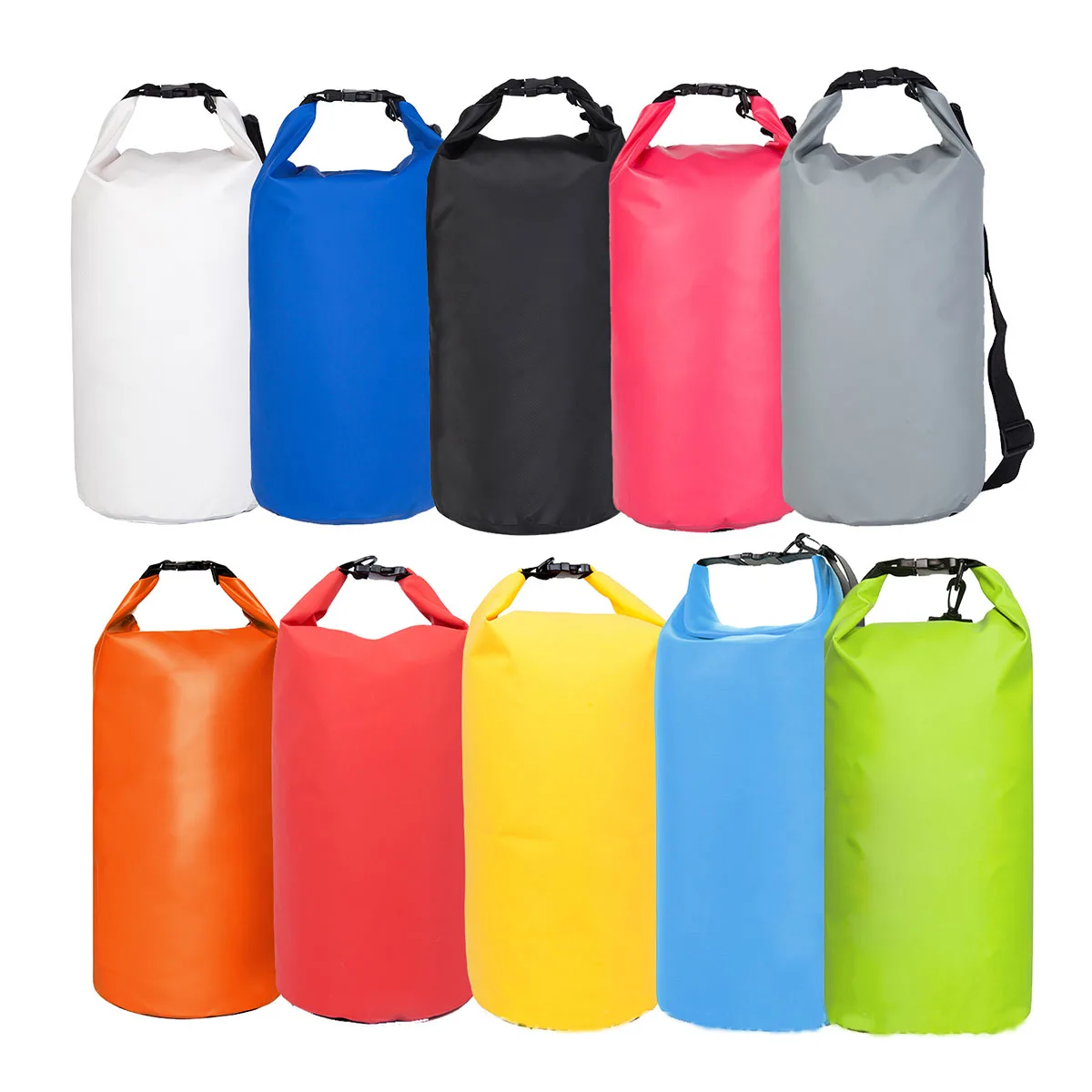 

Водонепроницаемая сумка для плавания, объем 10 л, для сухого хранения, бутылки для воды, уличный мешок из пвх для рафтинга