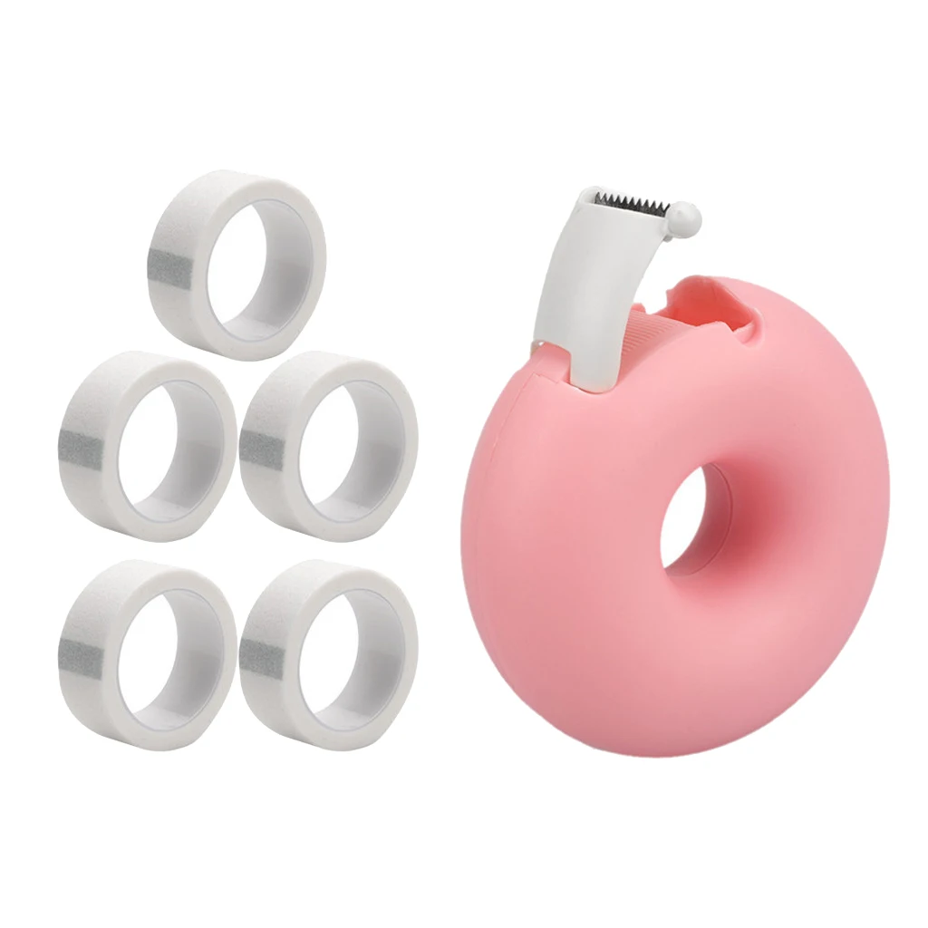

6X Professional Desktop Tape Cutter with Eyelash Gauze for Grafting Eyelash Extensions