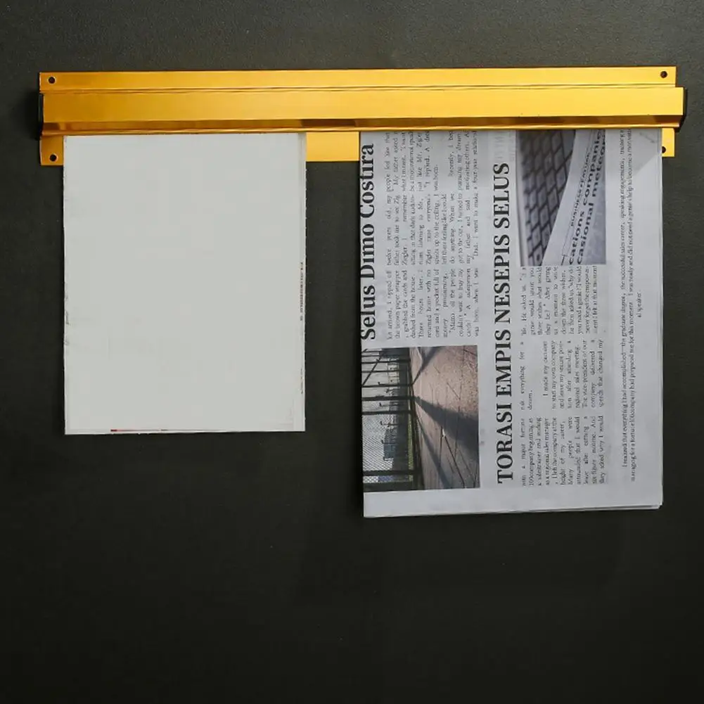 

Wall Note Holder Tab Grabber/Note Folder Label Bill Receipt Hanger Bar Order File Rack Kitchen Tool Bill Manager Office Supply