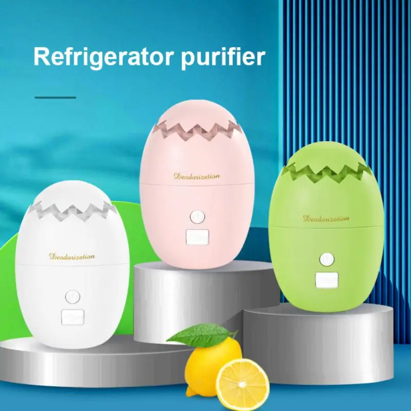 

Refrigerator Deodorizer Negative Ion Purifier Fridge Odor Eliminator Air Purifier USB Shoes Cabinet Deodorant Kitchen Supplies