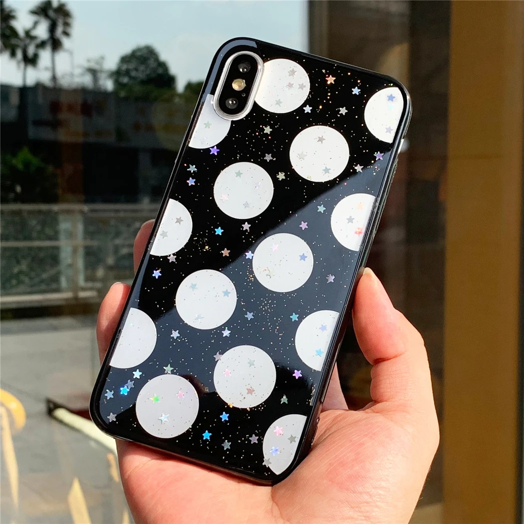 Чехол для huawei Honor 9X 20i 10i 9 Lite 10 8x Max чехол 20 Pro Mate 8 8A 8S V20 V10 V9 играть в горошек золото