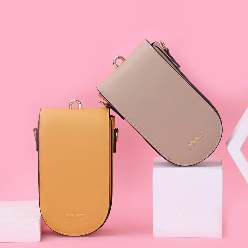 

New Women's Wallet Women's Large-Capacity Clutch Bag Pure Color Messenger Bag Korean Style Zipper Buckle Vertical Female Wallet