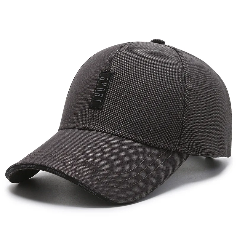 

High Quality Solid Baseball Caps for Men Outdoor Cotton Cap Bone Gorras Casquette Homme Men Trucker Hats 2021 New кепка мужская