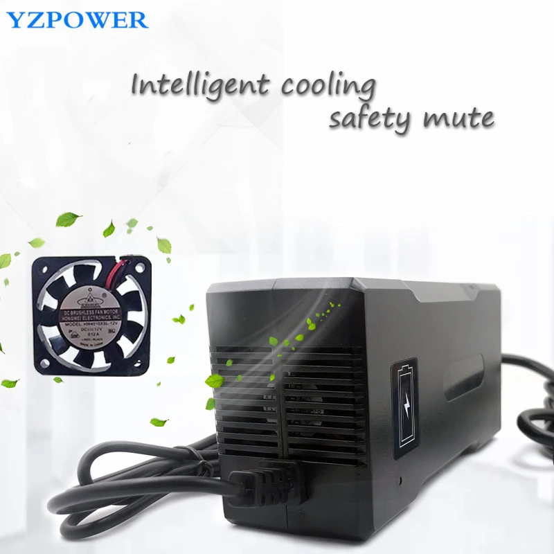 YZPOWER 62 05 в 54 4 А 3 автомобильное зарядное устройство LifePO4 для аккумулятора 17S