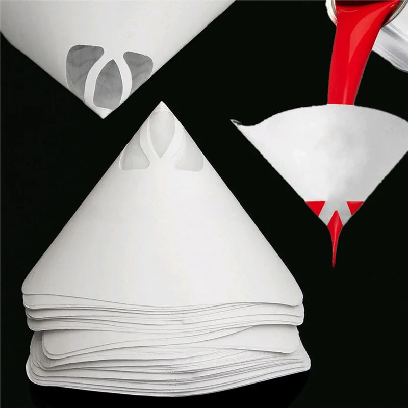 230 шт. Автомобильная нейлоновая коническая бумага 100 сетчатых красок фильтр