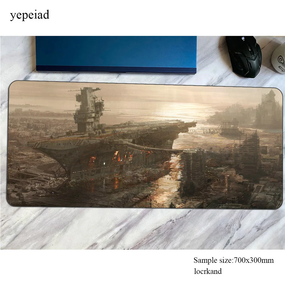 Fallout 4 коврики красочный игровой коврик для мыши большой клавиатуры 700x300x4 мм