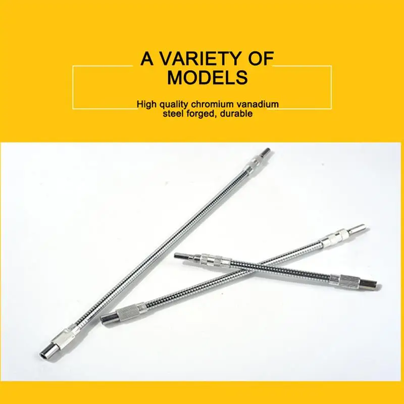 1/4 с шестигранной металлический электроники дрель Нержавеющая сталь гибкий биты