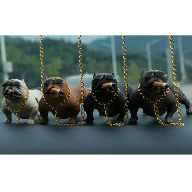 Новый орнамент с изображением собак мини-хулиган Питбуль Собака автомобиль