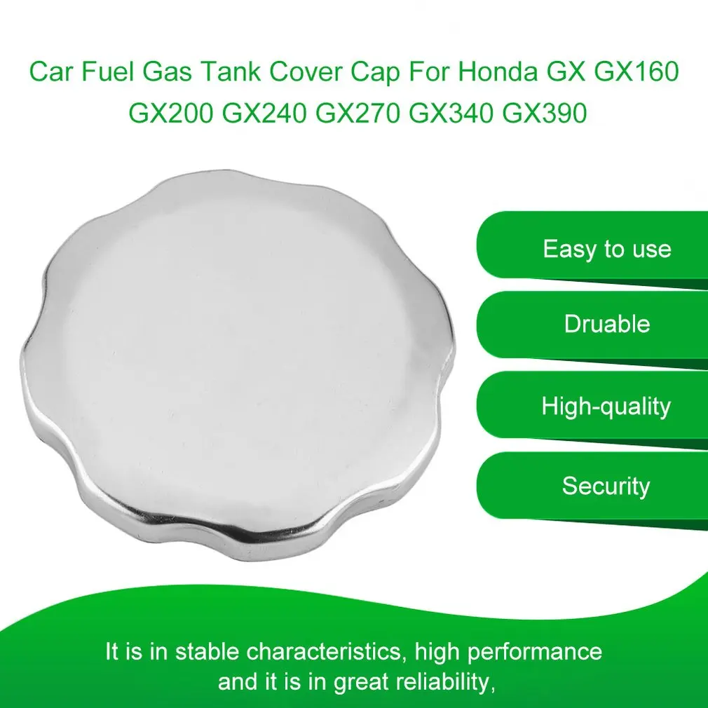 Новый Хромированный Авто топливный бак Топливный газа Кепки для Honda GX 160 200 240 270 340