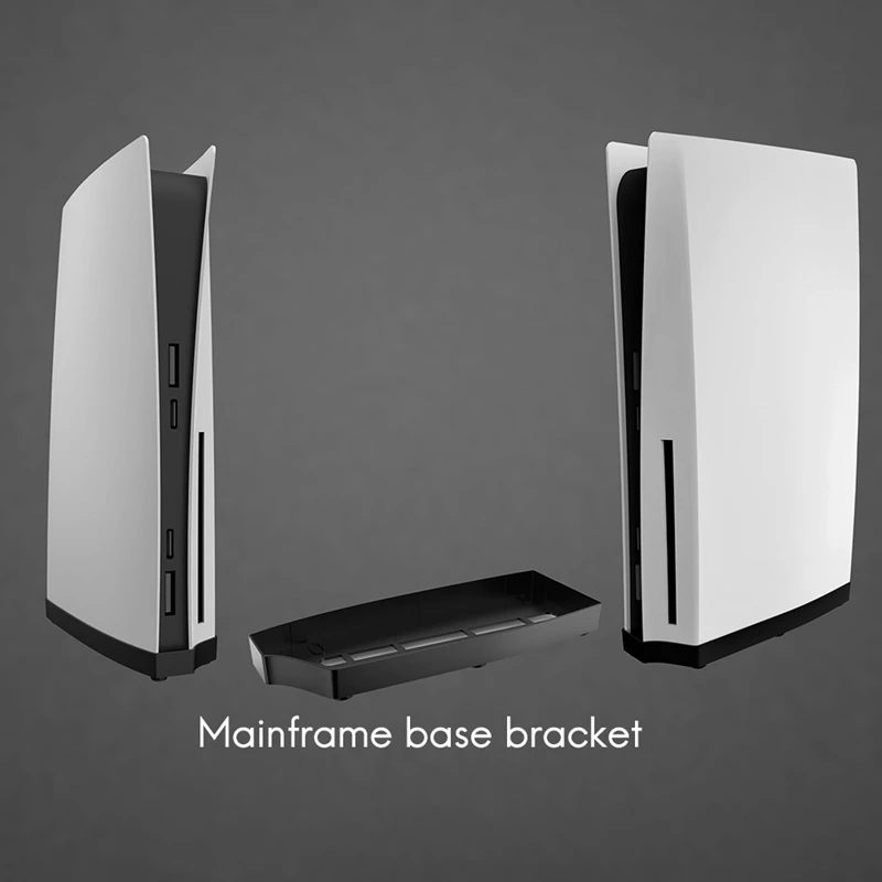 

Vertical Stand for PS5 UHD Host Stand Upright Simple Stand Vertical Stand with Built-in Cooling Vents and Non-Slip