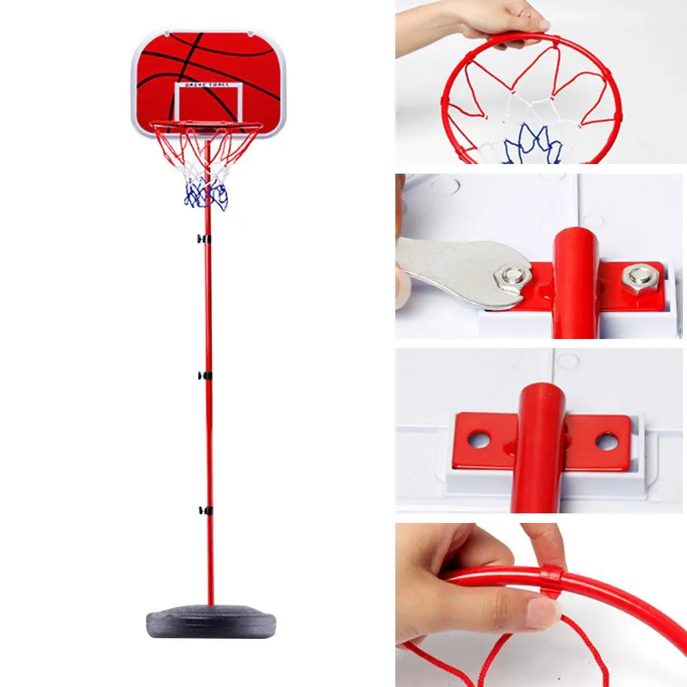 Баскетбольный обруч с регулируемой высотой детская спортивная тренировочная