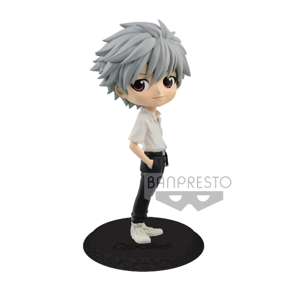 Nagisa Kaworu Tronzo Presale BANPRESTO Q POSKET EVA Ikari Shinji Ayanami Rei Asuka Nagisa Kaworu ПВХ фигурка модель куклы игрушки - Цвет: Nagisa Kaworu