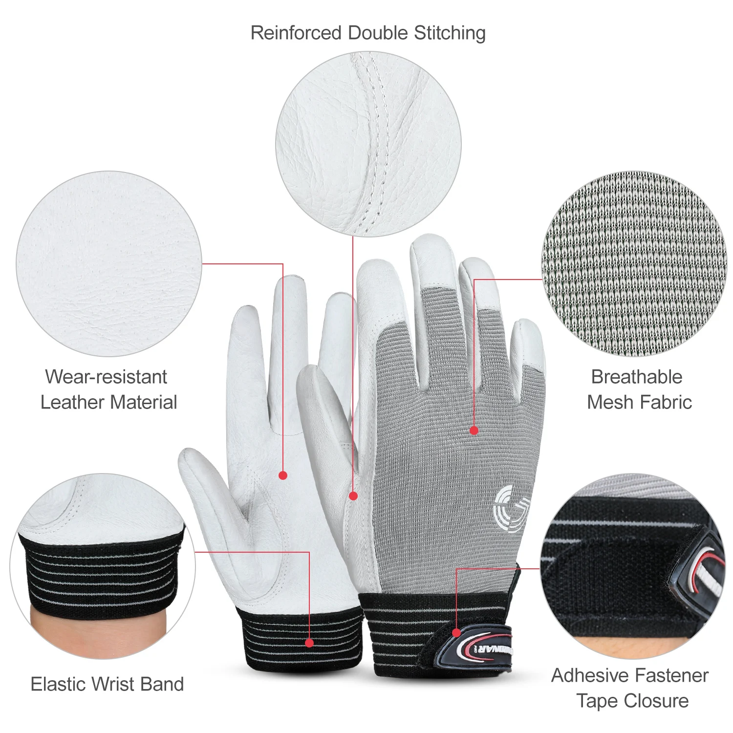 Уличные спортивные дышащие кожаные перчатки для верховой езды велосипедные