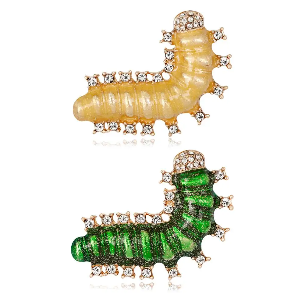 Модная брошь в виде насекомого стразы значок куртка ювелирный рюкзак аксессуары