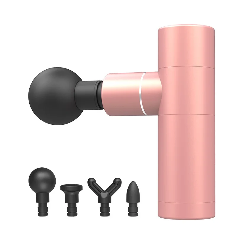 Новый дизайн перезаряжаемый карманный массажный пистолет для глубоких