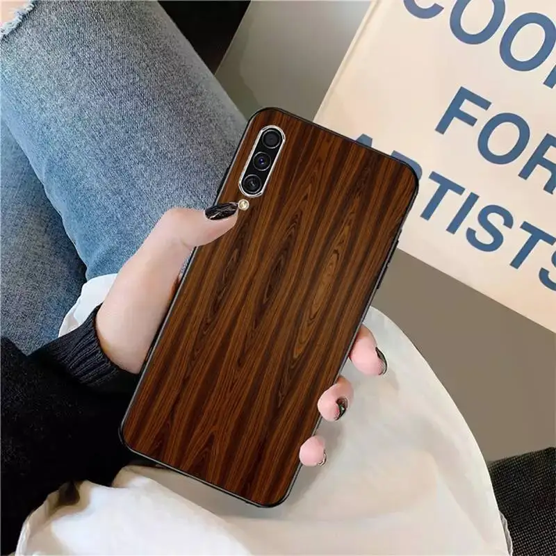 

Wood grain Pattern fashion Phone Case For Samsung galaxy S 9 10 20 A 10 21 30 31 40 50 51 71 s note 20 j 4 2018 plus