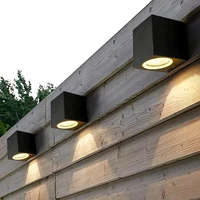 5w10w led aluminum wall lamp porch light wall sconce square outdoor waterproof wall light garden lights modern wall lights