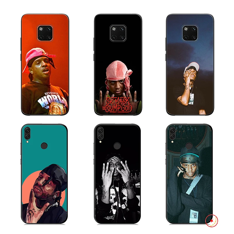 Ski Mask the Slump God Soft Silicone Case for Huawei P30 P20 P10 Lite Pro P Smart Plus 2018 2019 Z |