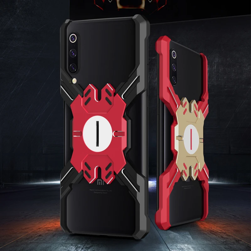 Герой Marvel элементы Алюминиевый металлический бампер чехол для Xiaomi mi 9 mi 9 тонкий жесткий защитный бампер для телефона Xiaomi mi 9