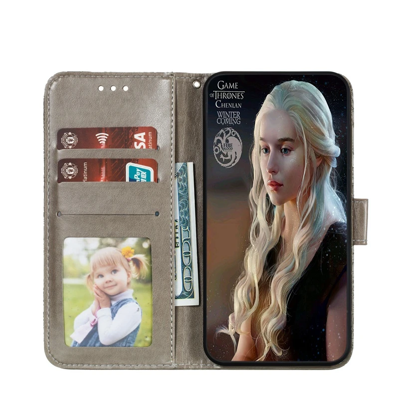 Чехол-бумажник в стиле ретро с цветами для XiaoMi RedMi Note 6 7 8 9 10 Pro 9S 9A 9C 9T 8T 8A 7A 6A кожаный