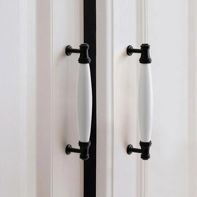 KK и FING белого черного цвета с керамическими рукоятками шкаф шкафчики для