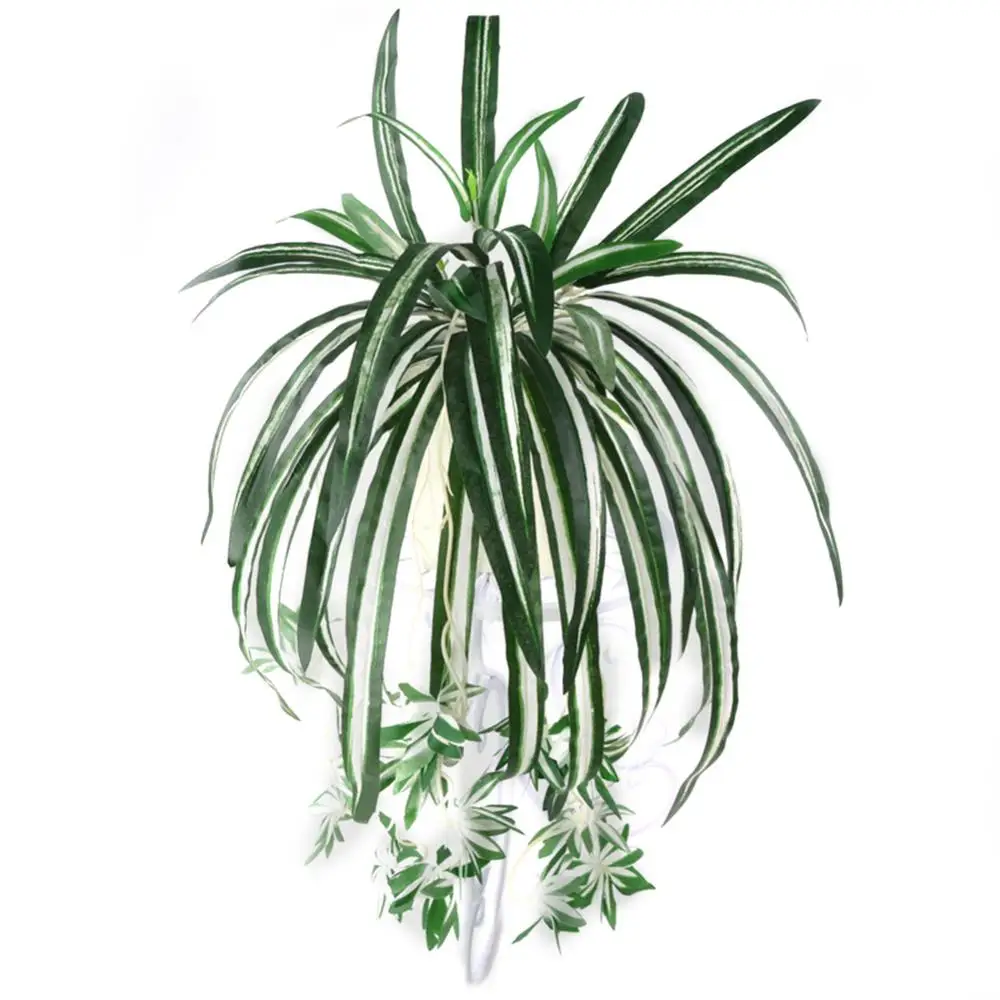 

Artificial Plastic plants Chlorophytum Branch home decorative fake plants Indoor potted table decoration