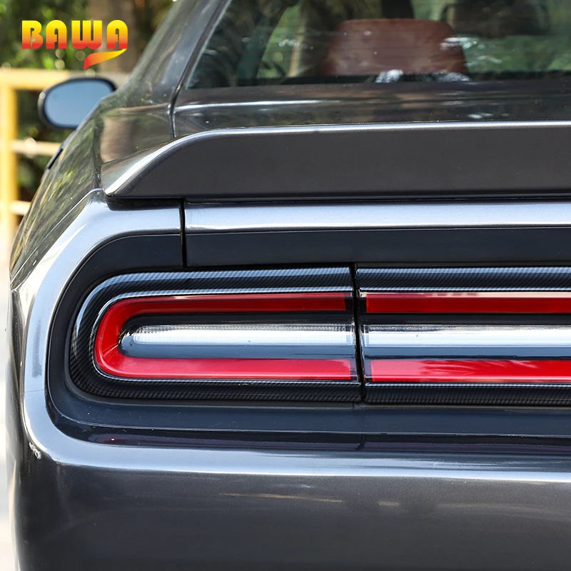 BAWA хвост светильник декоративные Стикеры для Dodge Challenger 2015 + углеродного волокна
