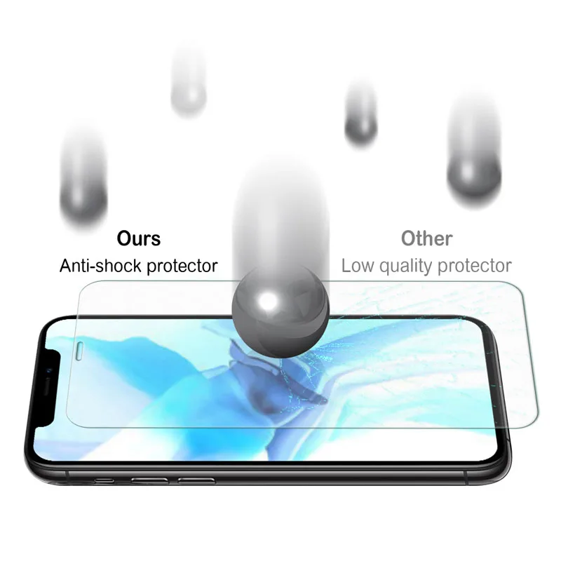 

5Pcs For Phone 12 Glass Amazing H Screen Protector Tempered Glass For iPhone12 Mini 12 Pro Max