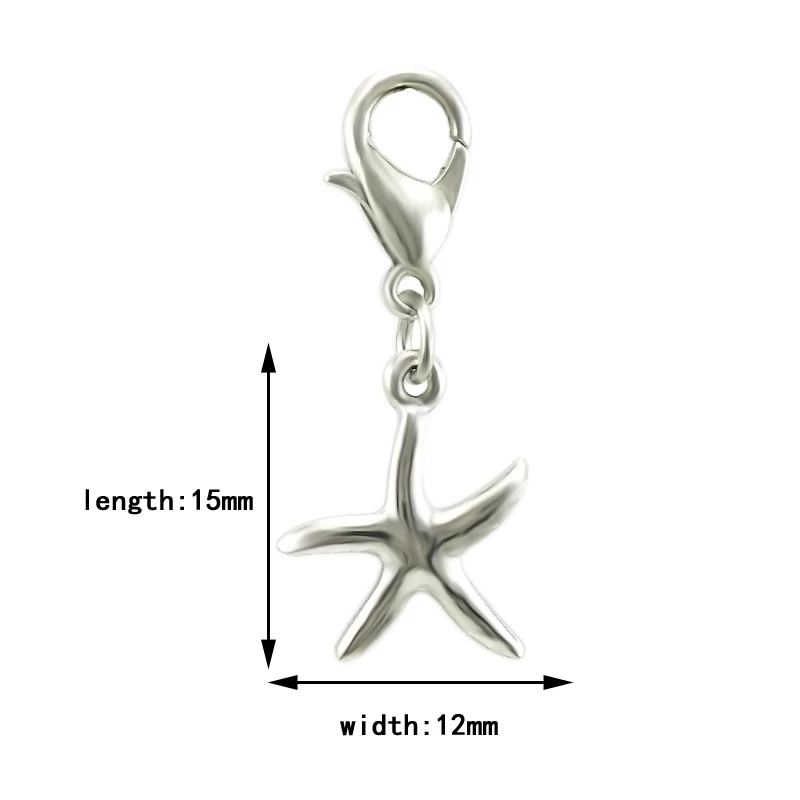 JINGLANG Очаровательные Подвески с пентаграммой антикварные посеребренные DIY