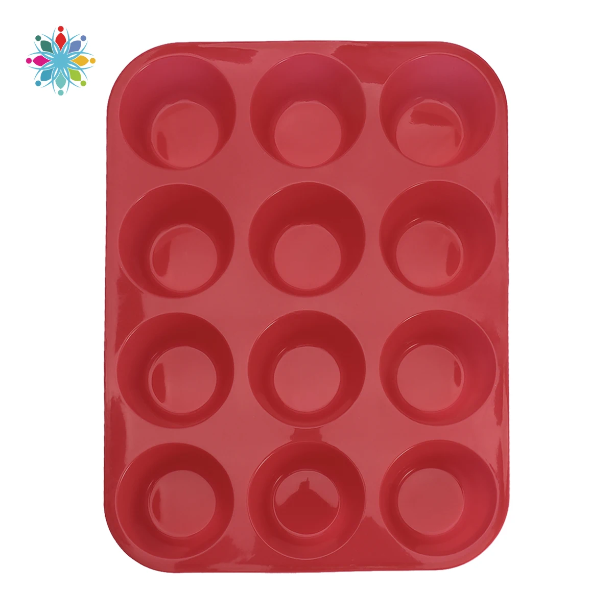 1 шт. силиконовая форма для выпечки 12 чашек| |