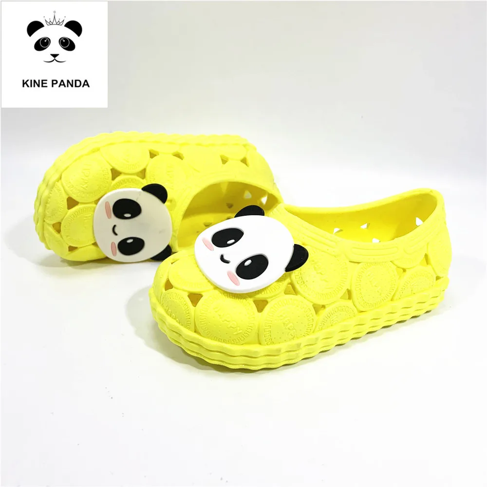 

Детские сандалии KINE PANDA, летняя пляжная обувь для сада, мягкая противоскользящая обувь для детей 9 месяцев