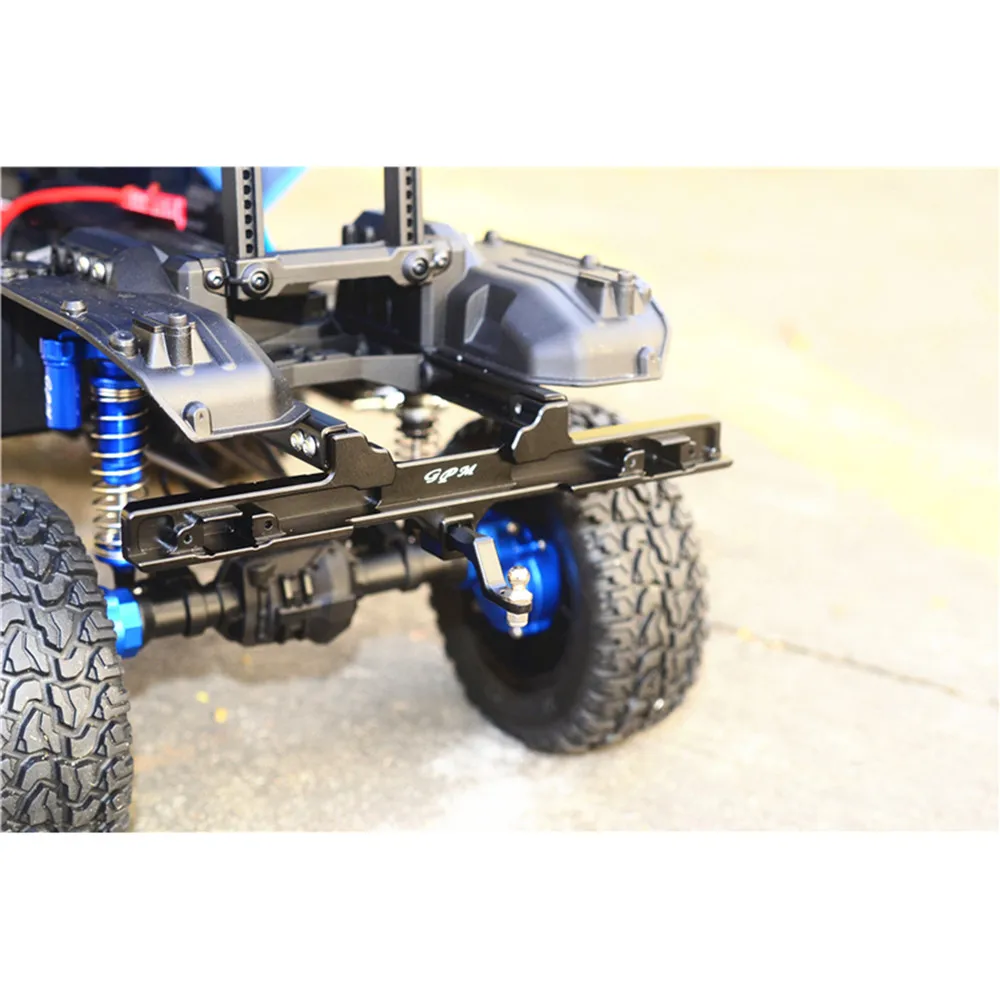 Задний бампер из алюминиевого сплава с буксировочным крючком для 1/10 TRAXXAS TRX4 G500