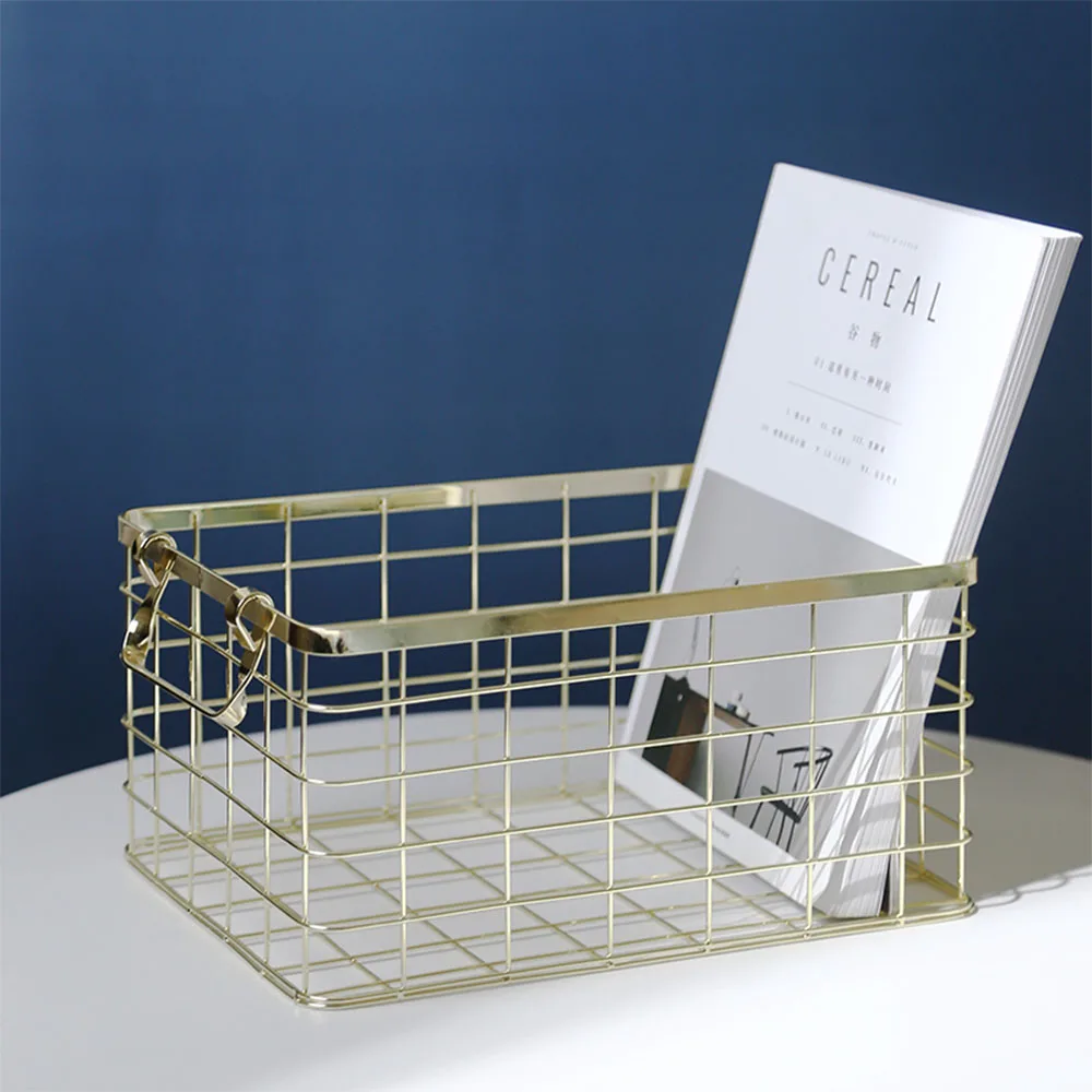 Organizador Metal Basket Portable Storage Bathroom Dirty Clothes Home Office Laundry Organizer box | Дом и сад