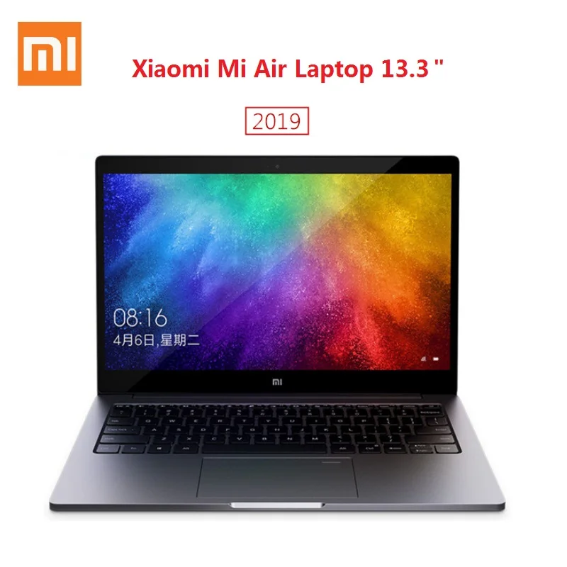 2019 ноутбук Xiaomi Mi Air 13 3 дюйма Windows 10 Intel Core i7 8550U NVIDIA GeForce MX250 8 Гб оперативной памяти 512