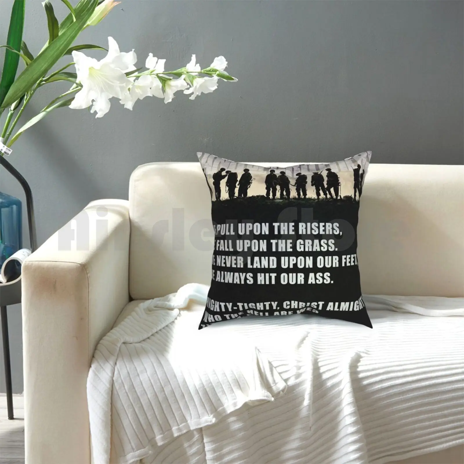 Браслет братьев-воздушно-качающаяся подушка для детской пехоты с рисунком дома