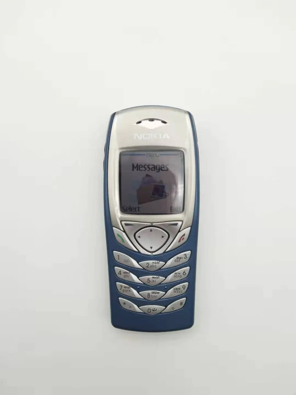 Разблокированный NOKIA 6100 дешевый GSM мобильный телефон Поддержка Многоязычный язык Восстановленный