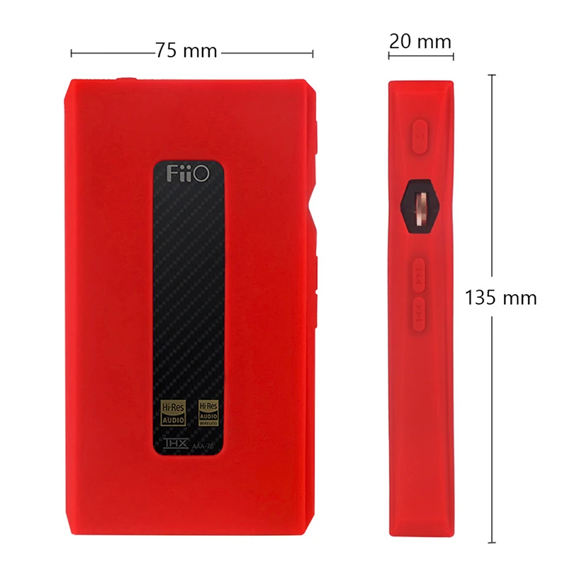 Силиконовый защитный чехол для FiiO M11 Pro MP3 плеера противоударный чехол|Сумки и