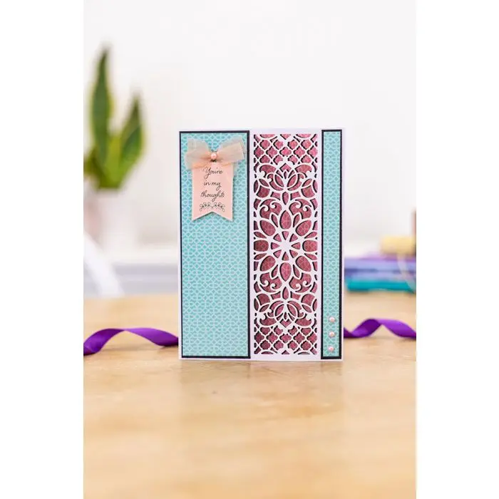 

Metal cutting dies eastern trellis cut Scrapbook paper craft knife mould blade punch