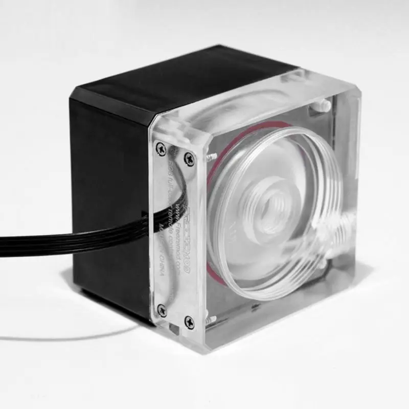 Компьютер с водяным охлаждением бесшумный насос 4 расходомер 800L/ч расход