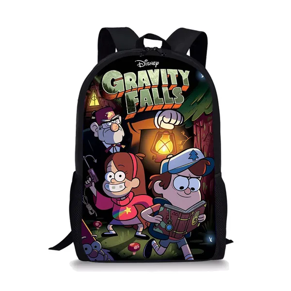 Thikin школьные рюкзаки для девочек Gravity Фолс 3 шт./компл. Школьный Рюкзак Для детские школьные принадлежности для мальчиков Детский Прекрасный ранец - Цвет: CDZHL789C