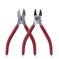 mini diagonal plier for eletronic repairing clamp diy side cutting nippers hand tools small soft rubber wire cable cutter