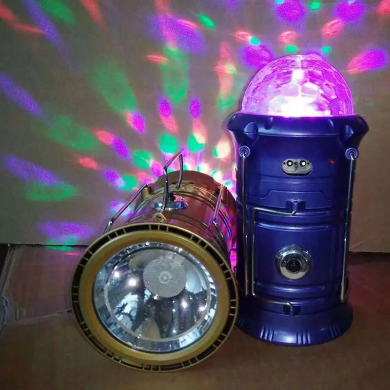 3-in-1 Portable Rechargeable Stage Light Flashlight Flame Effect Lamp Tent Lights FDX99 | Спорт и развлечения