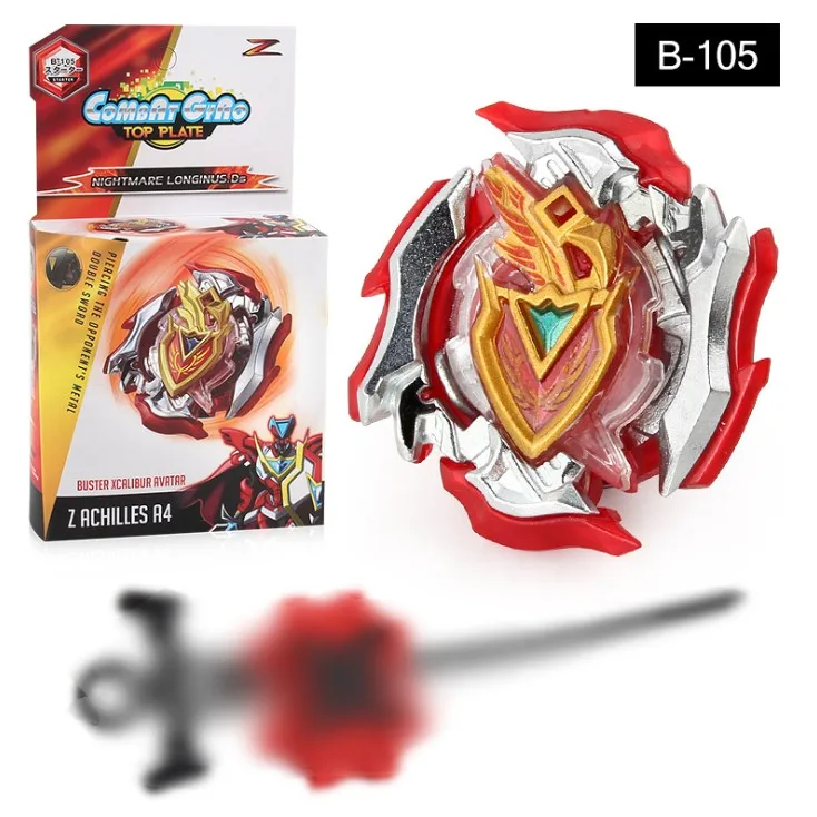 

B-X TOUPIE BURST BEYBLADE Spinning Top B-105 Z Achilles.11.Xt with Launchers GT B160 B155 Toys Gyro Arena Metal God fafnir Toy