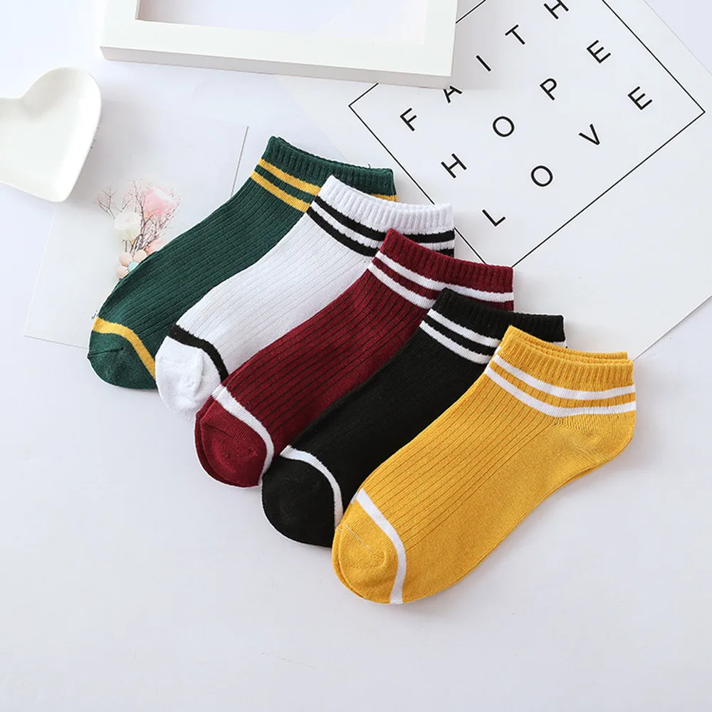 Женские носки в стиле хип хоп креативные хлопковые полоску для скейтборда