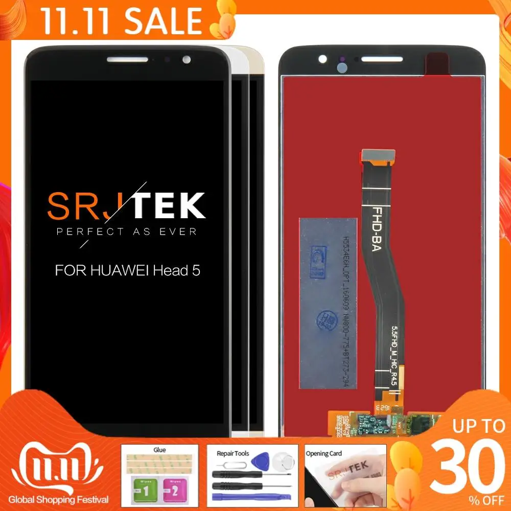 

Для Huawei Maimang 5 Head 5 ЖК-дисплей сенсорный экран дигитайзер головка 5 стеклянная панель в сборе с рамкой MLA-AL00 MLA-AL10